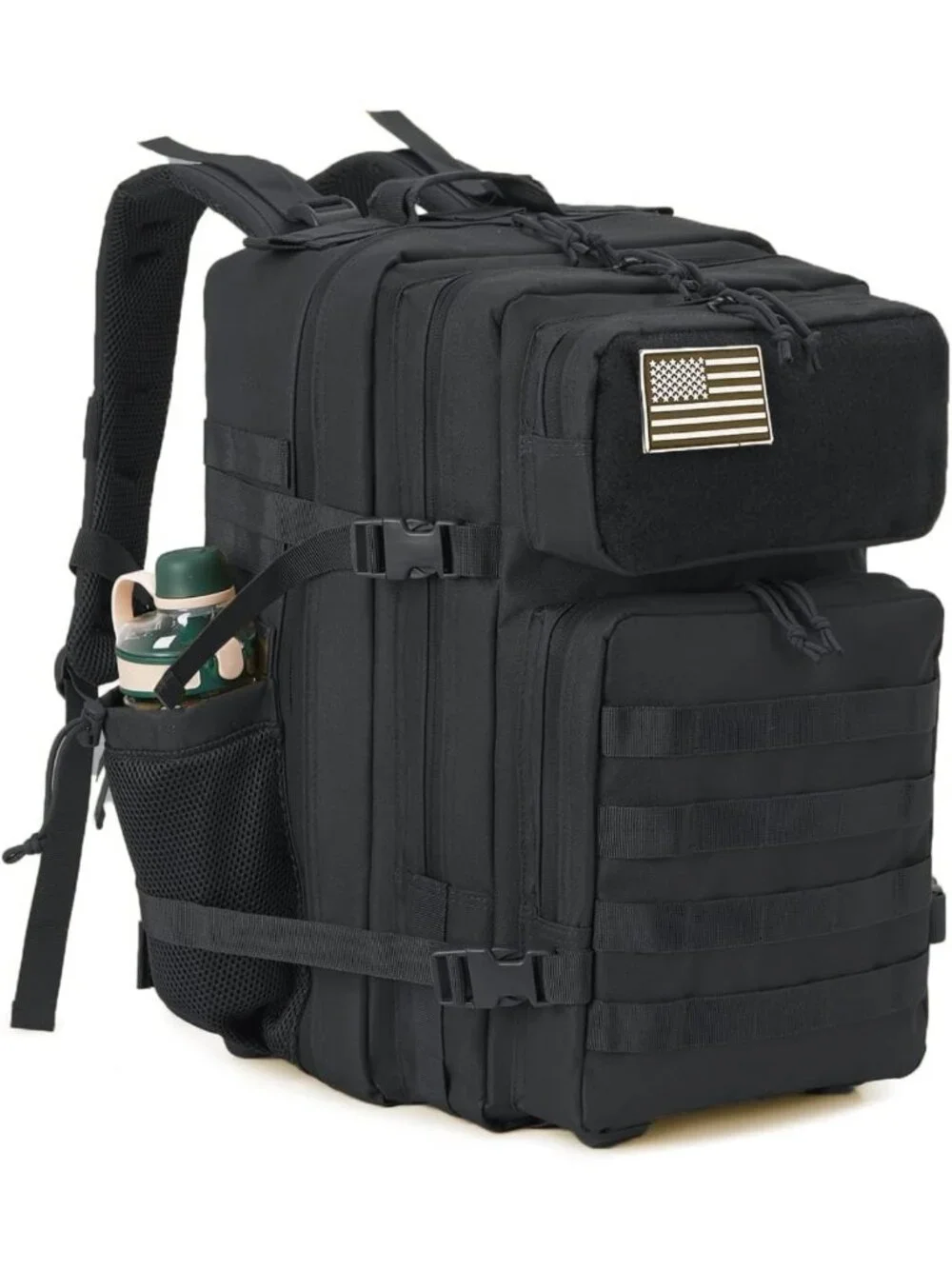 Military Tactical Backpack 25L/45L - Molle Daypack, Bug Out Bag, Hiking
